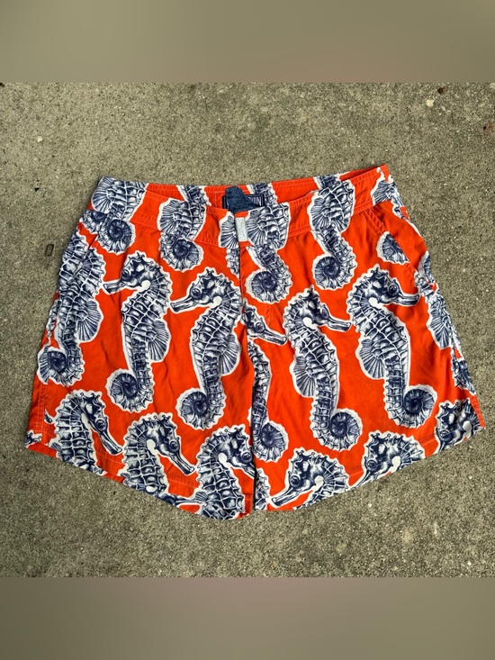 Vilebrequin Other - Vilebrequin Men's L Swim Trunks Sea Turtle Seahorse Floral Nylon Board Shorts